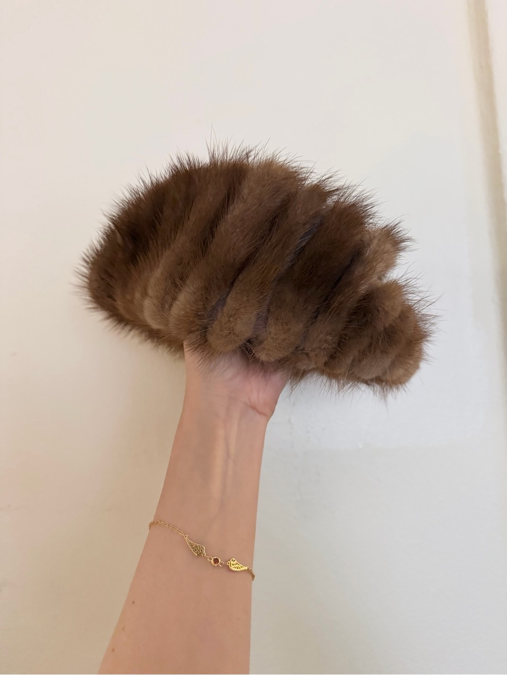 Brown Vintage Winkelman’s Fur Hat